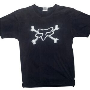 FOX RACING | MENS VINTAGE SHORT SLEEVE CREW NECK GRAPHIC TEE LARGE